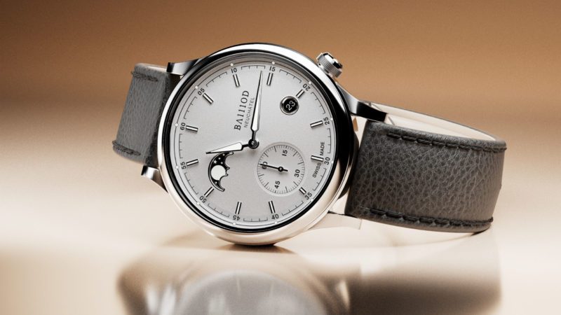 BA111OD is an independent watchmaking brand born in 2019 in Neuchâtel, combining a 250-year family story with a resolutely contemporary vision. Founded by Thomas Baillod, the brand creates Swiss-made mechanical timepieces designed by our in-house designer, Liliane Murenzi, and hand-assembled in our workshop in the heart of Neuchâtel, while staying true to its promise: making the exceptional accessible.